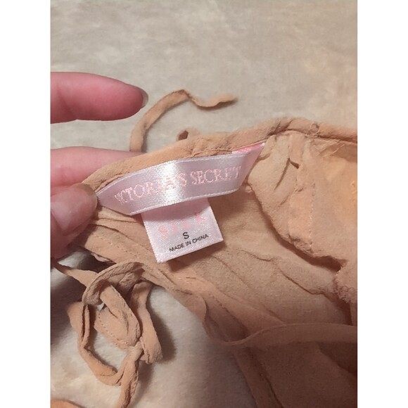 Vintage Victoria secret night gown lingerie floral uptown mini dress - Picture 3 of 8